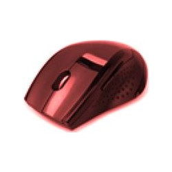 Q-Tech MSQ-700 Ασύρματο Ποντίκι Red