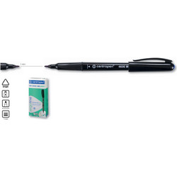 Centropen μαρκαδόρος ανεξίτηλος για cd μαύρο 1mm