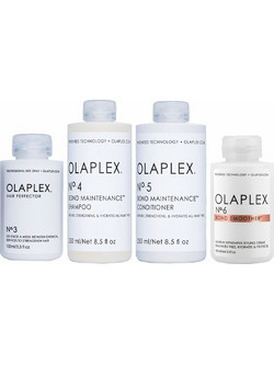 Olaplex Σετ Θεραπείας Μαλλιών για Όγκο & Επανόρθωση No3 100ml + No4 250ml + No5 250ml + No6 100ml