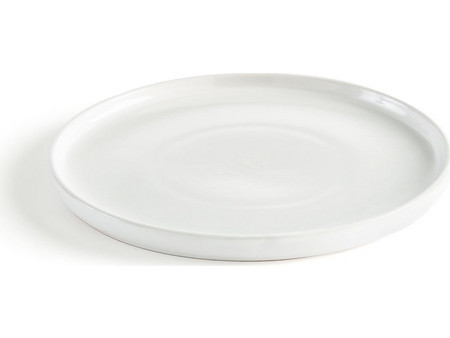 La Redoute Πιάτα Ρηχά Κεραμικά Elinor Λευκά 25.5cm 4τμχ 350118359