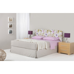 Linea Strom Divina Κρεβάτι Υπέρδιπλο Υφασμάτινο 160x200cm