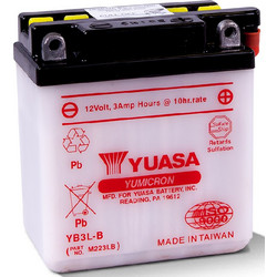 Yuasa Μπαταρία Μοτοσυκλέτας YB3L-B 3.2Ah