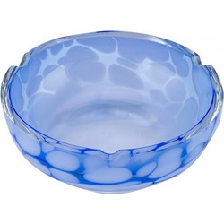 Σταχτοδοχείο Γυάλινο WM Collection 14x5,5εκ. N25111 - WM COLLECTION - N25111-blue