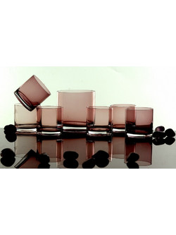 WM Collection Σετ Ποτήρια Ουίσκι Κρυστάλλινα 320ml 7τμχ N2853
