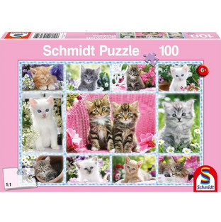Παιδικό Puzzle Schmidt Γατάκια 100 Κομμάτια