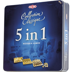 Tactic Collection Classique 5 in 1 Επιτραπέζιο Παιχνίδι για 8+ Ετών για 2 Παίκτες