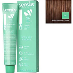 Sens.Us MC2 6.43 Golden Copper Dark Blonde Μόνιμη Βαφή Μαλλιών Χωρίς Αμμωνία 100ml