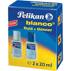 Διορθωτικό Pelikan blanco διπλό 2x20 ml
