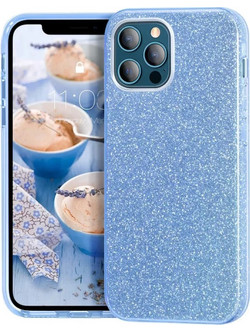 Θήκη Shining Χρυσόσκονη Για Apple iPhone 12 Mini 5,4'' Γαλάζιο