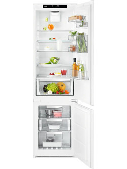 AEG SCE819E5TS Εντοιχιζόμενος Ψυγειοκαταψύκτης 269lt No Frost Υ188.4xΠ54.8xΒ54.9cm Λευκός