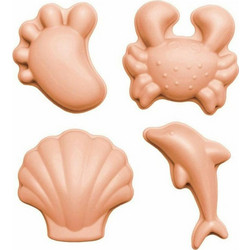 Scrunch Σετ Καλούπια Άμμου Coral