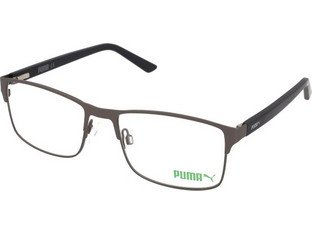 Puma PE0027O 001 Ανδρικός Σκελετός Γυαλιών Οράσεως Μεταλλικός Ασημί