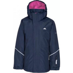 Trespass Αθλητικό Παιδικό Μπουφάν Χειμωνιάτικο Softshell Αδιάβροχο Αντιανεμικό Navy Μπλε FCJKRATR0010