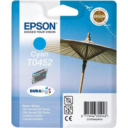 Epson T0452 Cyan Μελάνι Εκτυπωτή Inkjet C13T045240