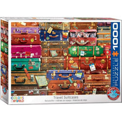 Puzzle Eurographics Ταξιδιωτικές Βαλίτσες 1000 Κομμάτια