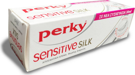 Αποσμητικό Perky Sensitive Silk Αποσμητικό σε Κρέμα 30ml