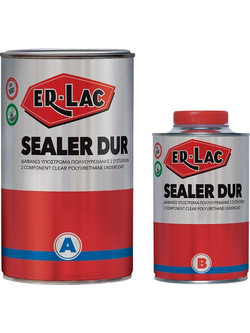 ER-LAC Sealer Dur (Α+Β) Πολυουρεθανικό Αστάρι Διαλύτου 1.5lt
