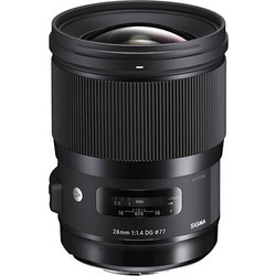 Sigma 28mm f/1.4 DG HSM Art Nikon F
