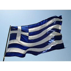 Σημαία Ελληνική (Πολυεστερική ) Με Κρίκους Για Κοντάρι 105x70