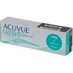 Acuvue Ημερήσιοι Φακοί Επαφής Σιλικόνης Υδρογέλης με Φίλτρο UV 30τμχ