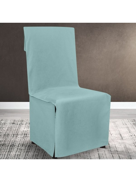 Κάλυμμα Καρέκλας Μονόχρωμο Renas 208 Mint Lino Home Μέντα