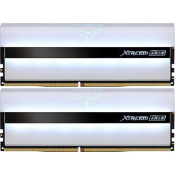 TeamGroup Xtreem ARGB 16GB (2X8GB) DDR4 RAM 3200MHz C16 White TF13D416G3200HC16CDC01