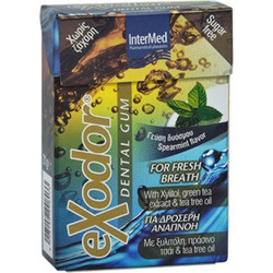 Intermed Exodor Dental Gum Οδοντότσιχλα Για Δροσερή Αναπνοή 21GR