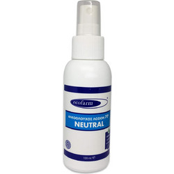Ecofarm Ήπια Αλκοολούχος Λοσιόν 70° Neutral Spray 100ml