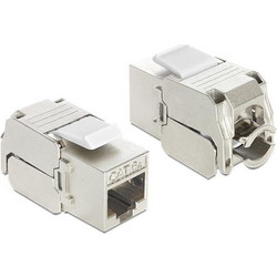 Delock Keystone RJ45 Jack To LSA Cat6a STP 86205