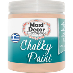 Maxi Decor Chalky Paint Χρώμα Κιμωλίας 501 Σομόν 750ml