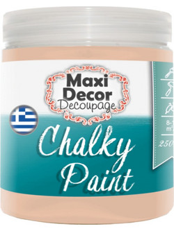 Maxi Decor Chalky Paint Χρώμα Κιμωλίας 501 Σομόν 750ml