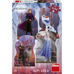 Παιδικό Puzzle Dino Disney Frozen II 4x54 Κομμάτια