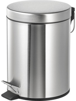Καλάθι Μπάνιου 5lt Ανοξείδωτο Inox 202 SS