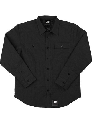 K2 QUILTED Ανδρικό WORK SHIRT Black/Grey