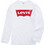 Levi's Παιδικό T-Shirt Μακρυμάνικο Λευκό 9E8646-001