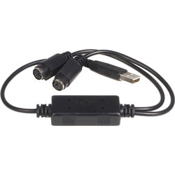 StarTech USB-A male - 2x PS/2 female (USBPS2PC)