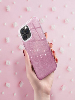 Forcell Shining Back Cover Pink (iPhone 11 Pro Max)
