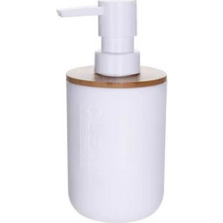 ORION Soap dispenser Whitney plastic, bamboo wood
