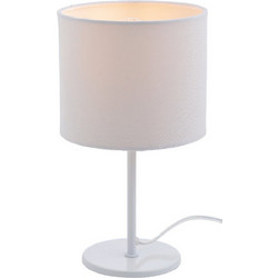 Aca MT3000W Πορτατίφ E14 Λευκό Φ14xΥ28cm