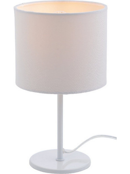 Aca MT3000W Πορτατίφ E14 Λευκό Φ14xΥ28cm