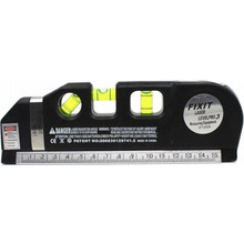 Μέτρο - Αλφάδι με Γραμμή Laser 250 cm Kraft&Dele KD-10437