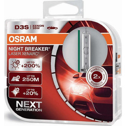 Osram D3S Xenarc Night Breaker Laser 66340XNL-HCB 42V 35W 2τμχ