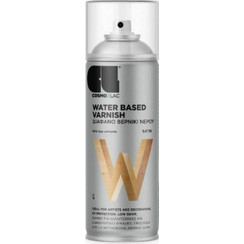 CosmosLac Water Based Varnish Βερνίκι Διάφανο Satin 400ml