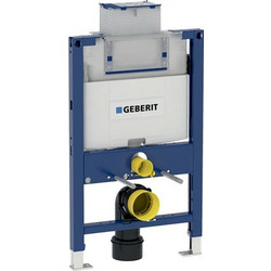 Geberit Omega 111.003.00.1 Εντοιχιζόμενο Καζανάκι Γυψοσανίδας ή Διπλό Τούβλο 12cm Χαμηλού Ύψους 82Υ