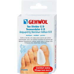 Gehwol Toe Divider GD Medium Διαχωριστικά Δαχτύλων για Κότσι 3τμχ