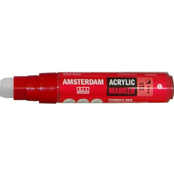 Talens amsterdam marker 315 pyrrole red large