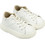 Babywalker Βαπτιστικά Sneakers για Αγόρι Δερμάτινα Ανατομικά Λευκά BW4233