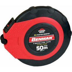 BENMAN 70650 Μετροταινία 50m x 15mm 3xSPEED Fiberglass
