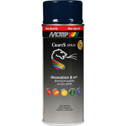Motip Crafts Spray Σπρέι Βαφής RAL5003 Sapphire Blue Gloss 400ml