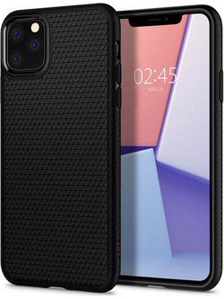 Spigen Liquid Air Back Cover Black (iPhone 11 Pro)